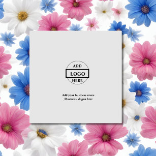 Magnet Pour Voiture Logo personnalisé simple et élégant ici société