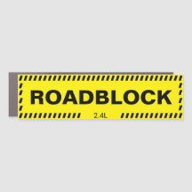 Magnet de voiture RoadBlock