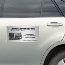 Mécanicien américain Drapeau Auto Réparation