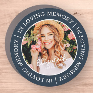 Magnet Pour Voiture Mémorial en mémoire d'amour Photo personnalisée mo