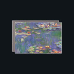 Magnet Pour Voiture Monet Water Lilies Chef-d'oeuvre Peinture<br><div class="desc">Monet Water Lilies - Ce tableau Monet classique a été peint par Claude Monet en 1916. Il fait partie de sa célèbre collection de nénuphars où il peint dans son jardin à Giverney,  France. Un tableau de chef-d'oeuvre.</div>