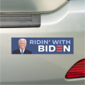 Magnet Pour Voiture Ridin's With Biden (En situation)