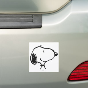 Magnet Pour Voiture Snoopy Smile Giggle Lauder Motif