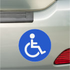 Symbole désactivé bleu