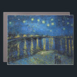 Magnet Pour Voiture Vincent van Gogh - Nuit étoilée sur le Rhône<br><div class="desc">Nuit étoilée sur le Rhône / Nuit étoilée sur le Rhône - Vincent van Gogh,  Huile sur toile,  1888,  Arles</div>