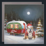 Magnet Pour Voiture Winter Bulldog Caravan Christmas Adventure<br><div class="desc">Laissez-vous tenter par la magie d'une nuit d'hiver enneigée alors qu'une caravane glisse gracieusement à travers le paysage illuminé par la lune. La beauté sereine de la neige scintillante et l'éclat enchanteur de la lune créent une scène captivante, promettant une aventure de Noël inoubliable remplie de chaleur, de joie et...</div>