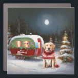 Magnet Pour Voiture Winter Labrador Caravan Christmas Adventure<br><div class="desc">Laissez-vous tenter par la magie d'une nuit d'hiver enneigée alors qu'une caravane glisse gracieusement à travers le paysage illuminé par la lune. La beauté sereine de la neige scintillante et l'éclat enchanteur de la lune créent une scène captivante, promettant une aventure de Noël inoubliable remplie de chaleur, de joie et...</div>