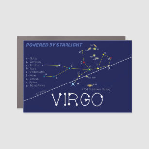 Magnet Pour Voiture Zodiac Constellation Virgo