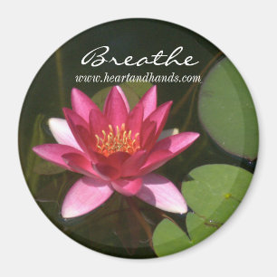 MAGNET PROMOTIONNEL NÉNUPHAR ROUND "BRISER"