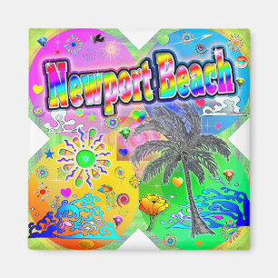 Magnet Quadro Seasons de Newport Beach