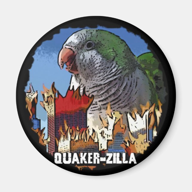 Magnet QuakerZilla (Devant)