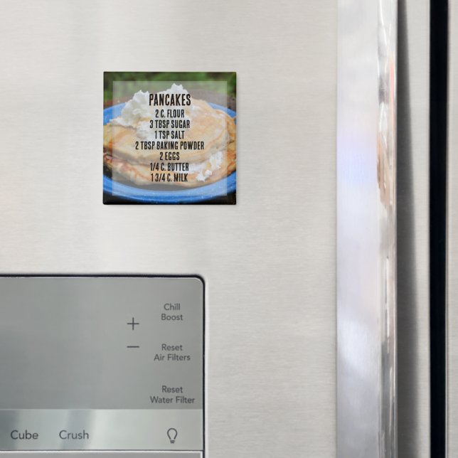 Magnet - Recette de crêpes favorite (In situ (réfrigérateur))