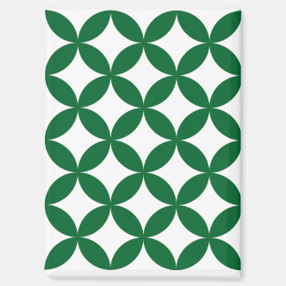 Magnet rectangle Shippo vert