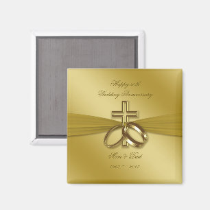 Magnet religieux du 50e anniversaire du Mariage
