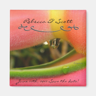 Magnet Réservez la date Personnalisé Pour Les Mari