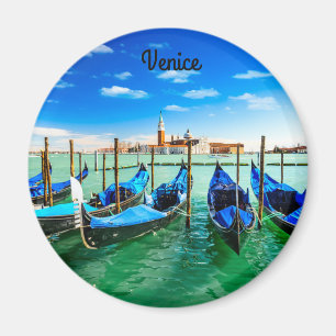 Magnet rond Venise Italie
