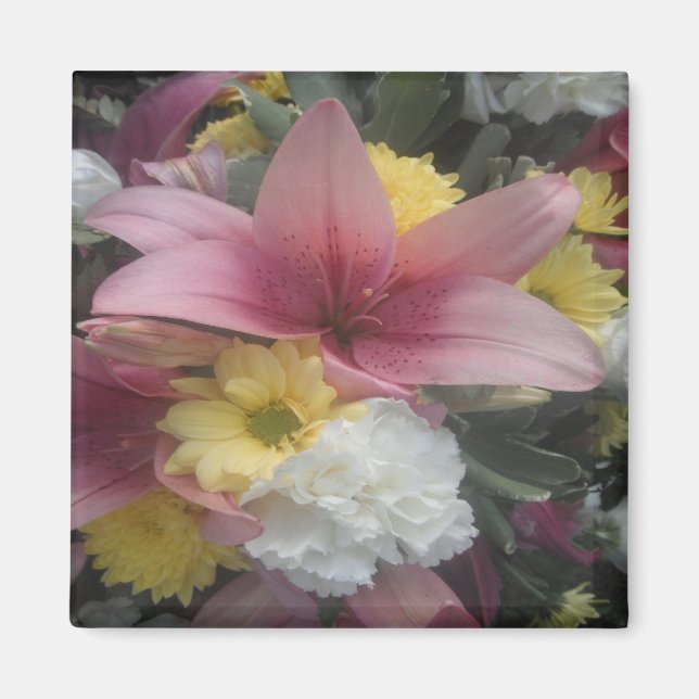 Magnet Rose Lily Beauté (Devant)