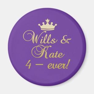 Magnet royal de mariage pour des cadeaux