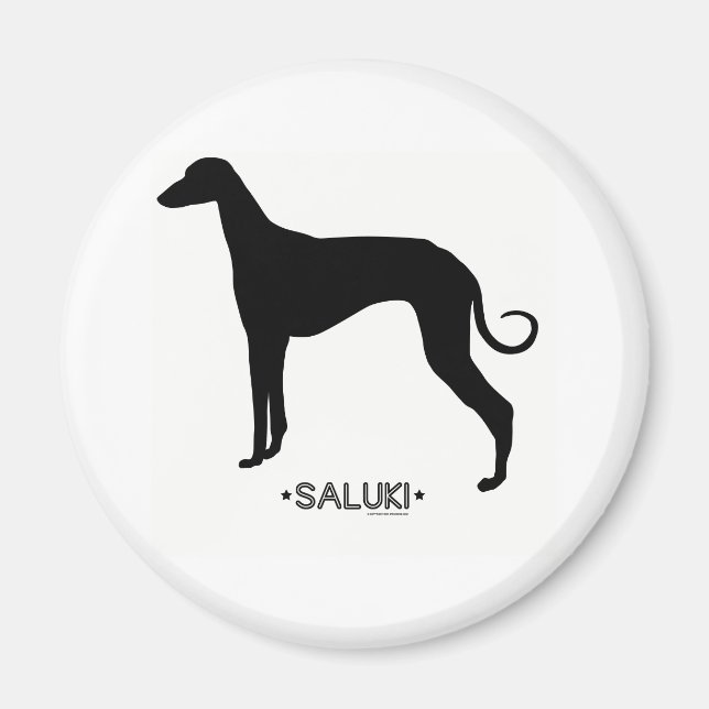 Magnet Saluki (Devant)