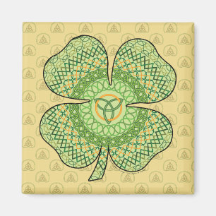 Magnet Shamrock celtique