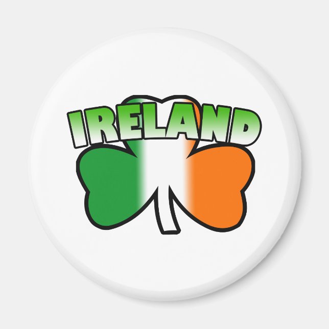 Magnet Shamrock irlandais (Devant)