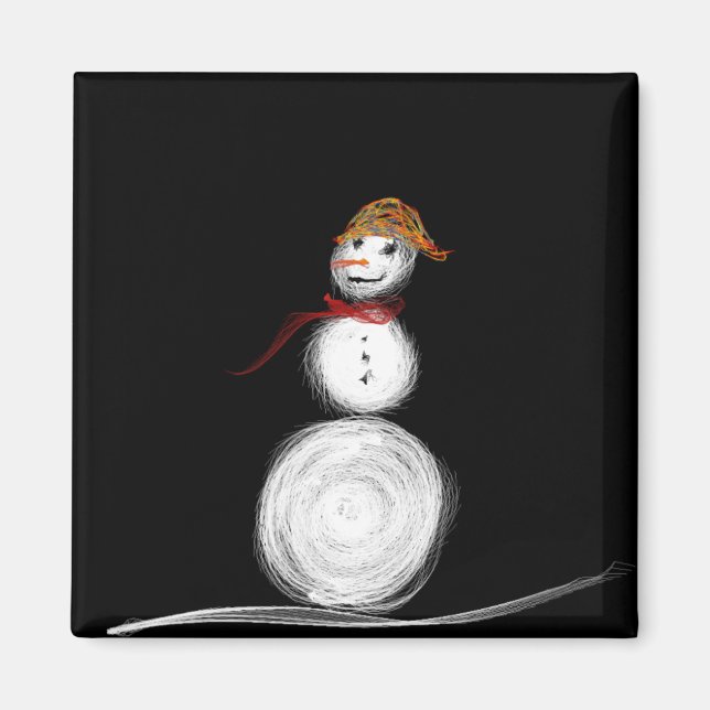 Magnet Snowman (Devant)