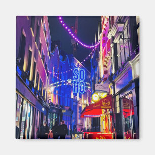 Magnet Soho de Londres coloré, Angleterre