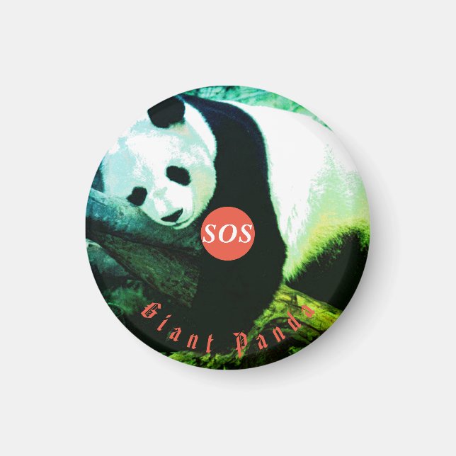 Magnet SOS Panda (Devant)
