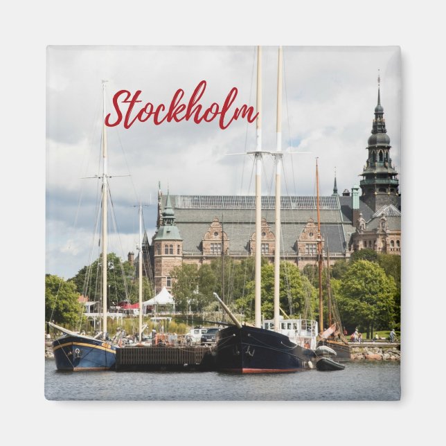 Magnet souvenir de Stockholm (Devant)