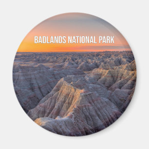 Magnet souvenir du parc national Badlands