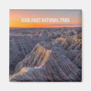 Magnet souvenir du parc national Badlands