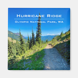 Magnet souvenir : Hurricane Ridge, Olympic Nat'l P