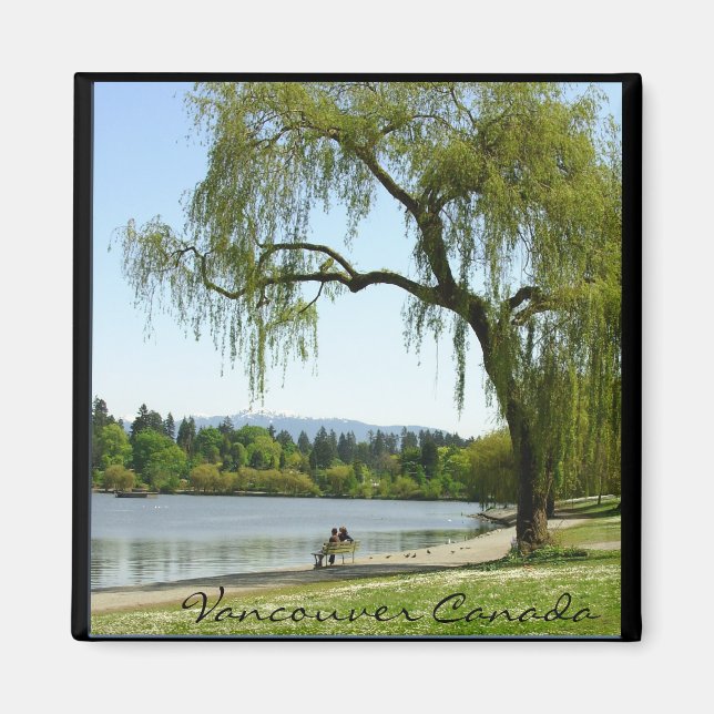 Magnet Souvenir Magnet de Vancouver Boutons et cad (Devant)