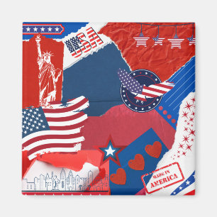 Magnet souvenir USA