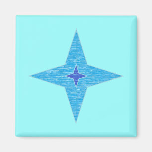 Magnet Star bleu
