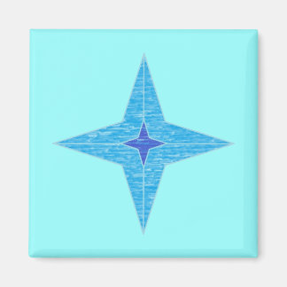 Magnet Star bleu