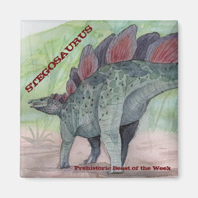 Magnet Stegosaurus (Devant)