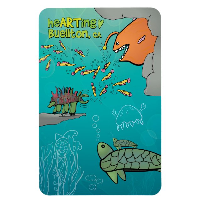 Magnet - Surprise ! - Buellton.Art (Vertical)