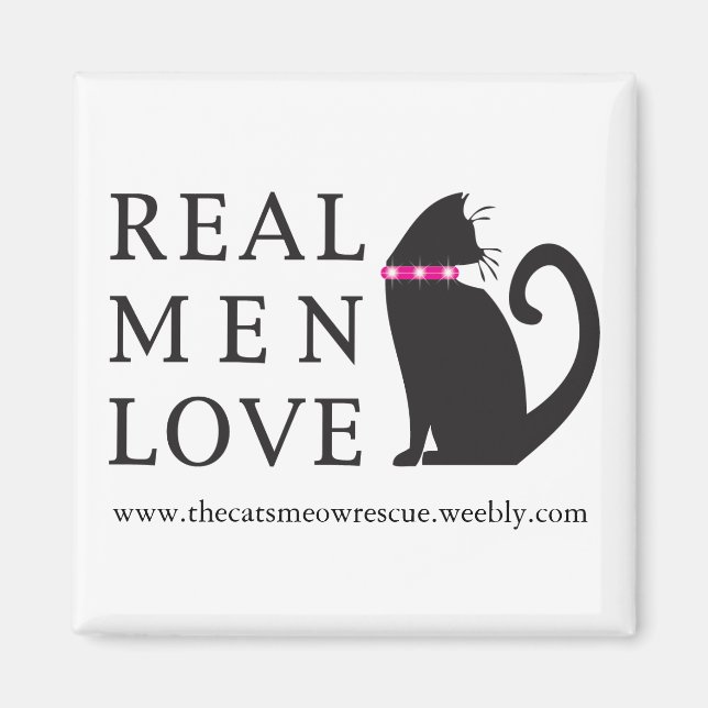 Magnet TCMR "Real Med Love Cats" (Devant)