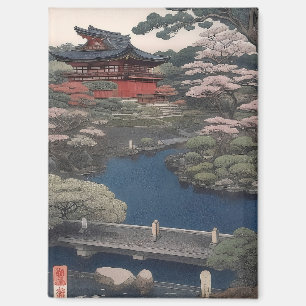 Magnet - Temple on the river - Japan