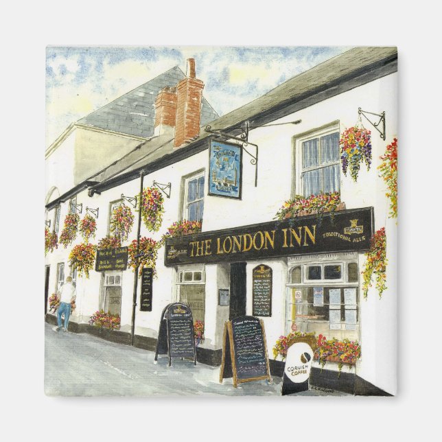 Magnet 'The London Inn (Padstow)' (Devant)