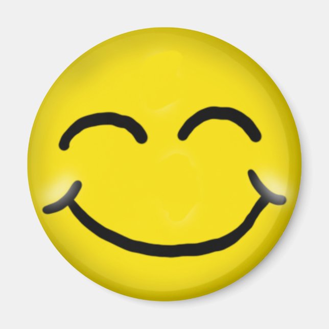 Magnet très heureux (Devant)