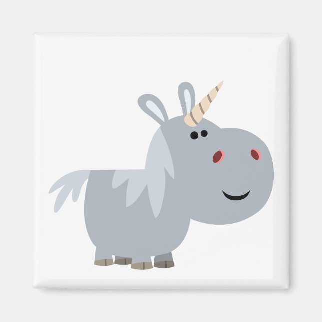 Magnet Unicorne Carton Inscrutable (Devant)