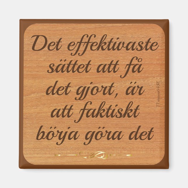 Magnet — Uträtta (Devant)