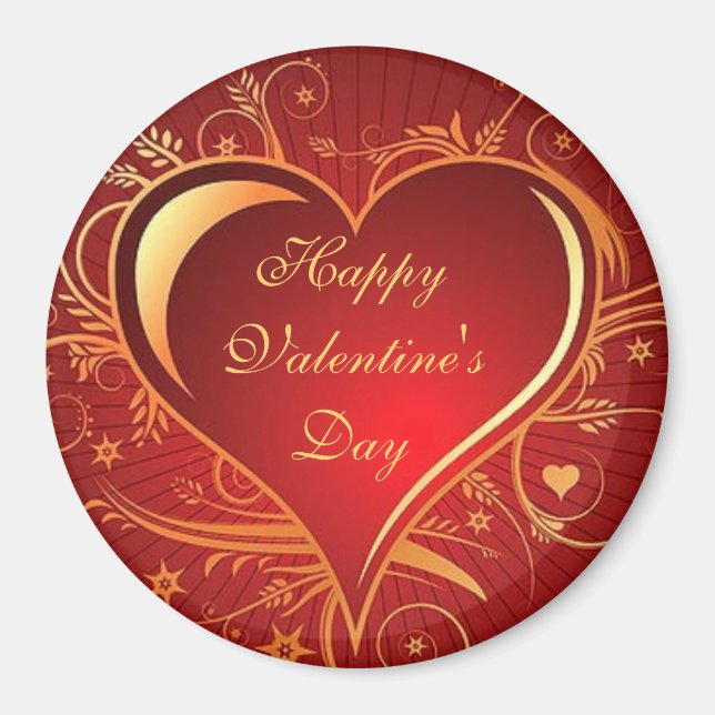 MAGNET - VALENTINES DAME DÉCOR - RÉFRIGÉRATEUR - C (Devant)