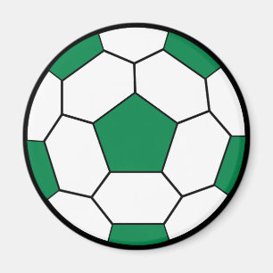 Magnet vert balle de football