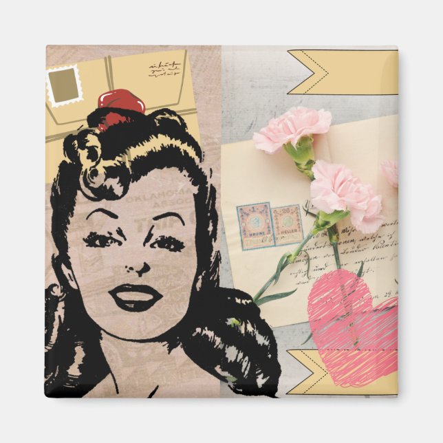 Magnet vintage (Devant)