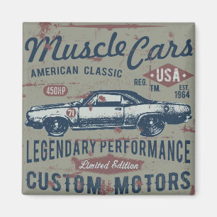 Magnet Vintage de voiture classique