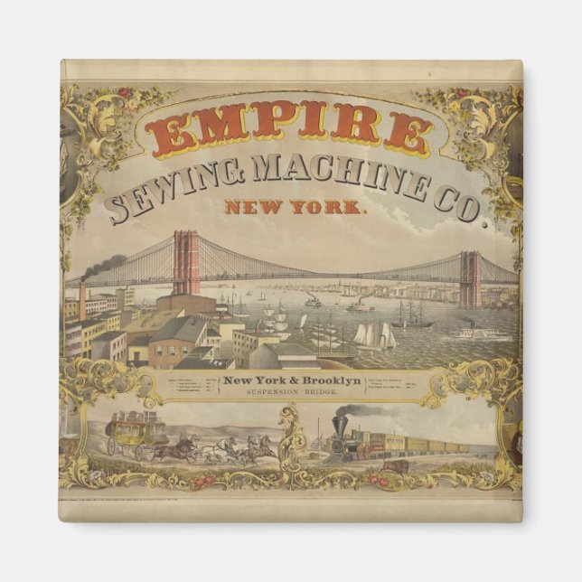 Magnet vintage New York (Devant)