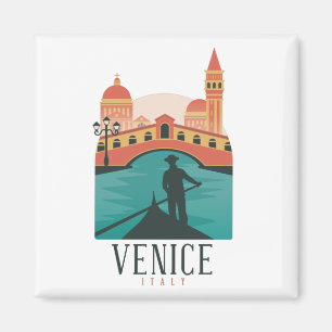 Magnet Vintage voyage de Venise